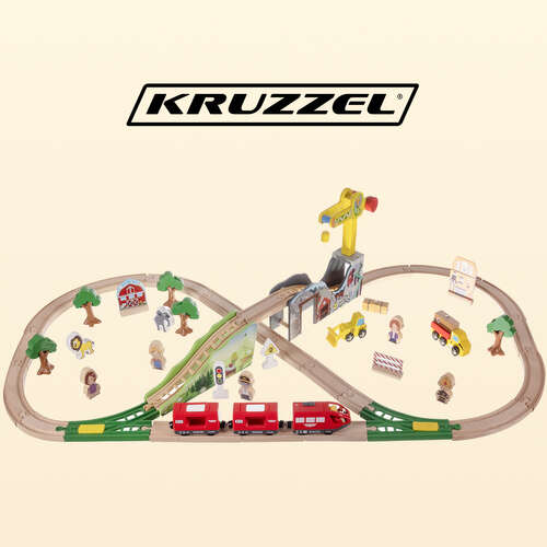 Dřevěná železnice - Kruzzelova dráha 22495