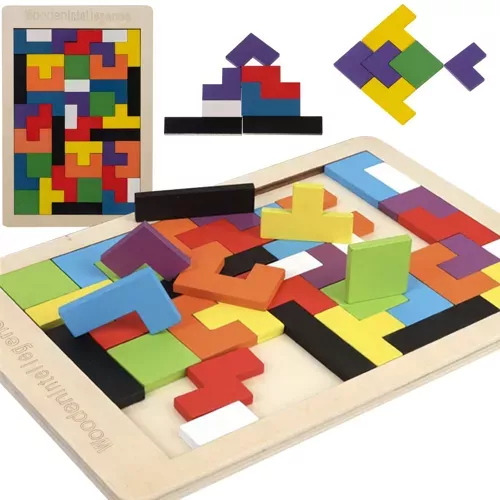 Dřevěné puzzle/Kruzzel 22667