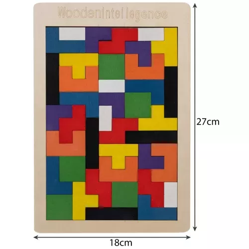 Dřevěné puzzle/Kruzzel 22667