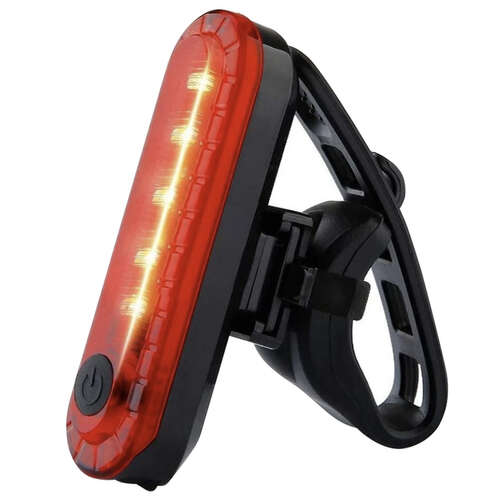 LED USB světlo na kolo + zadní světlo 23679