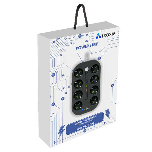 Prodlužovací kabel - Izoxis 24460 USB power strip