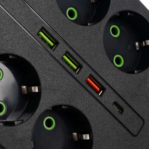 Prodlužovací kabel - Izoxis 24460 USB power strip