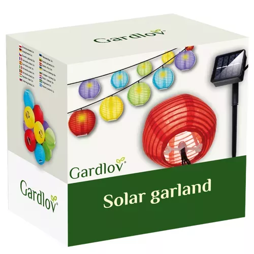 Solární girlanda 3,5m 2V IP44 23412