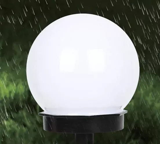 Solární zahradní lampa - koule, sada 6 ks. 23562