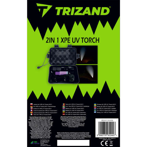 Svítilna 2v1 XPE UV Trizand 24311