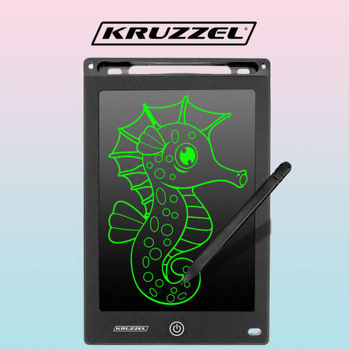 Tablet na kreslení 10&quot; černý XL KRUZZEL 22455