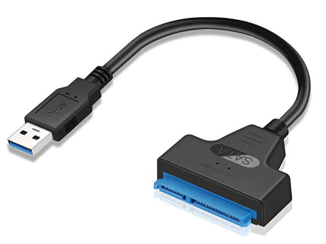 USB adaptér je SATA 3.0