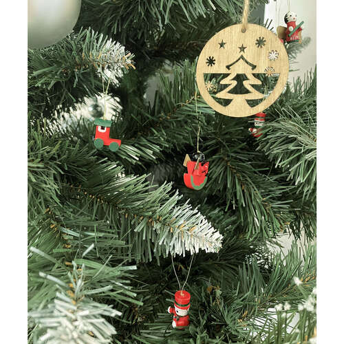 Vánoční ozdoby/přívěsky na stromeček 10 ks. Ruhhy 22943