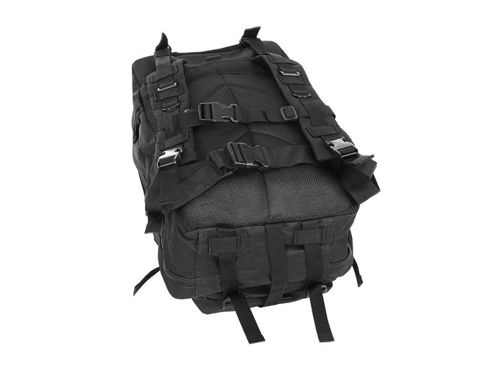 XL vojenský batoh, černý