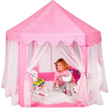 Children&#39;s tent pink Kruzzel 23869