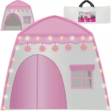 Children's tent HOME + lights 23472