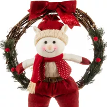 Christmas wreath for door - &quot;Elf&quot; Ruhhy 22350