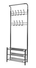 Clothes hanger - rack with shoe shelf 15744