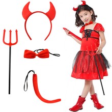 Devil costume - set of 4 elements S22140