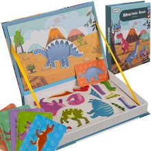 Magnetic puzzle - dinosaurs 24730