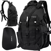 Military/tourist backpack black Trizand 20534