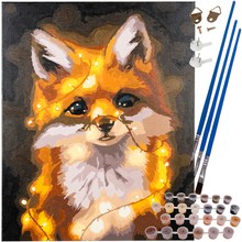Painting by numbers 40x50cm - Maaleo fox 22782