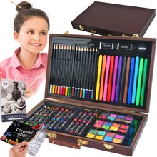 Painting set 81 pcs in a case