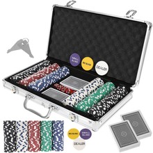 Poker - set of 300 chips in HQ suitcase