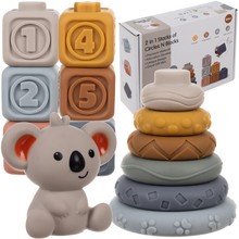 Soft sensory blocks - 13 pcs Kruzzel 24812