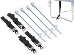 Trampoline mounting anchors - set of 4 pcs.