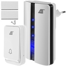 Wireless doorbell white Malatec 23372