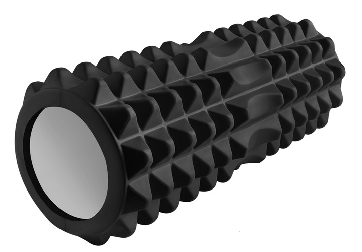 Yoga-Mad Full Length Foam Roller BLACK