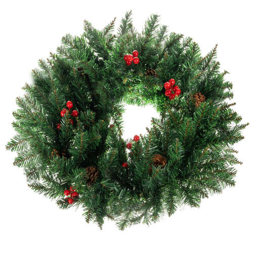 Christmas Wreath for Door Decorative Ornament Ornament 60cm Dense XXL