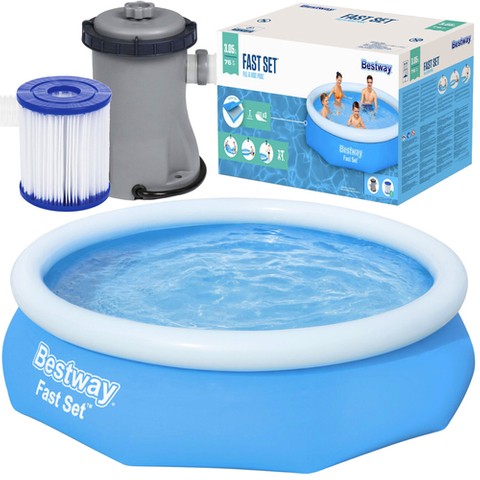 Expansion pool with pump 305x76cm - BESTWAY 57270