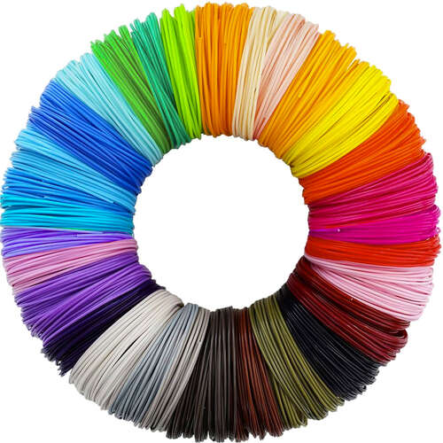 Filaments PLA 3D - 30pcs x 10m Kruzzel 19877