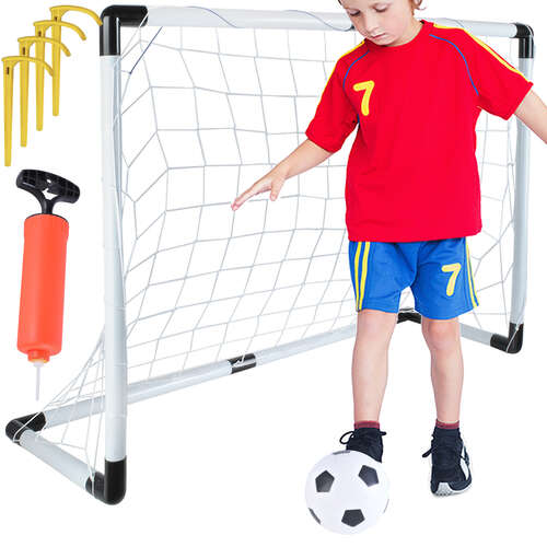 Football goal + ball + pump 23459