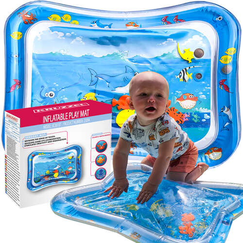 Inflatable play mat for children 