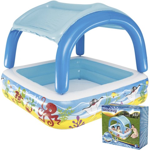 Inflatable pool with roof - BESTWAY 52192