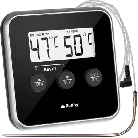 Kitchen thermometer with probe Ruhhy 19155