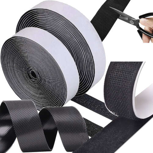 Self-adhesive Velcro 5m x 2.5cm Ruhhy 23219