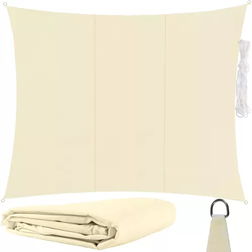 Sunshade sail 4x3m - beige Gardlov 23144