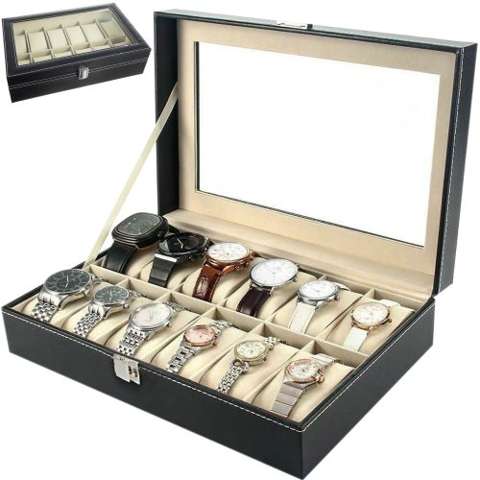 Watch organizer 12 compartments