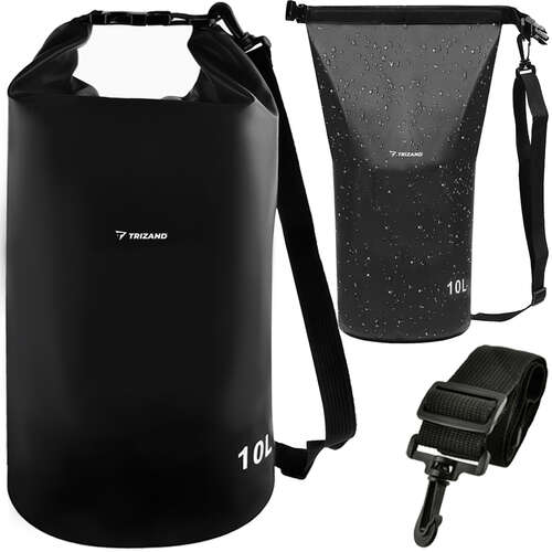 Waterproof bag 10L black 23565