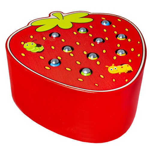 Wooden game strawberry 22411