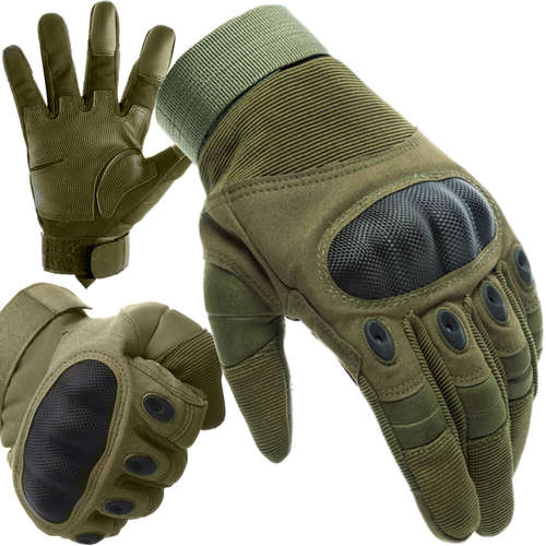 XL-khaki tactical gloves Trizand 21772