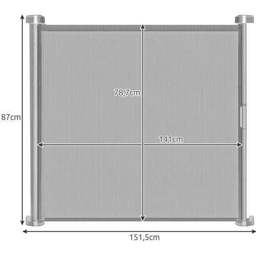 Barrière de sécurité de porte Ruhhy 22940