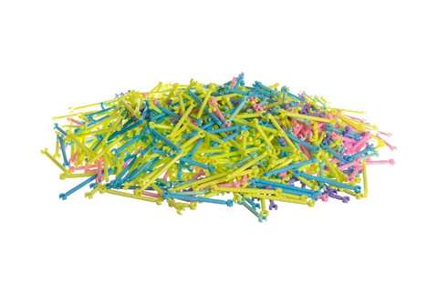 Blocs - pailles - figurines de construction - 1000 pcs 