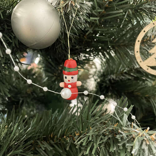 Boules de Noël/pendentifs d'arbre 10 pcs. Ruhy 22943