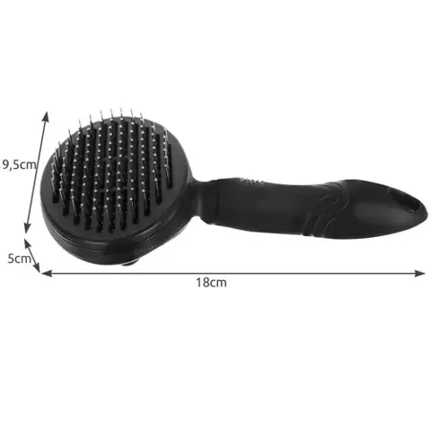 Brosse à fourrure autonettoyante