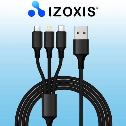 Câble USB 3en1 Izoxis 22194