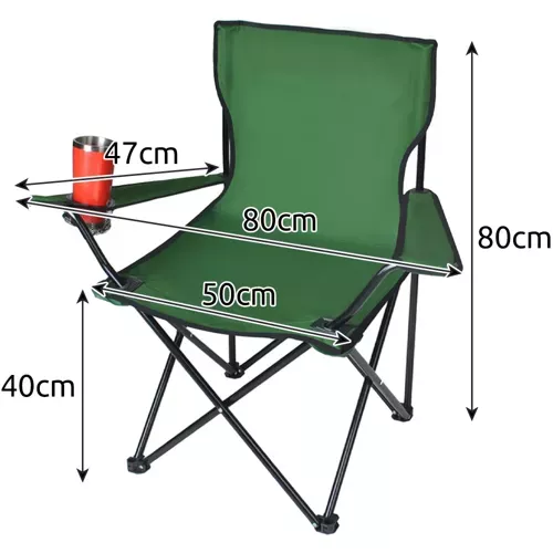 Chaise de pêche verte K23676