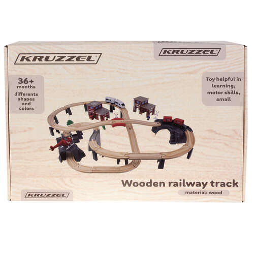 Chemin de fer en bois - Train Kruzzel 22754