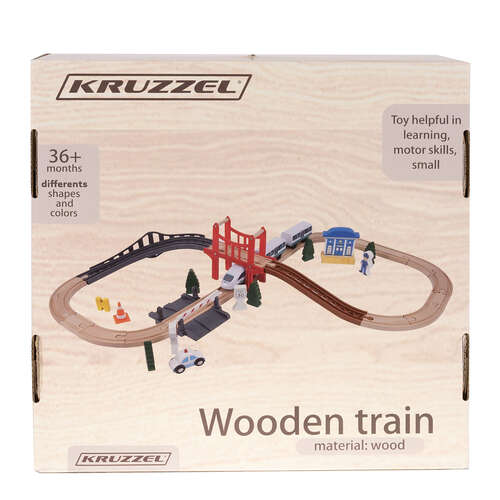Chemin de fer en bois - Voie Kruzzel 22646