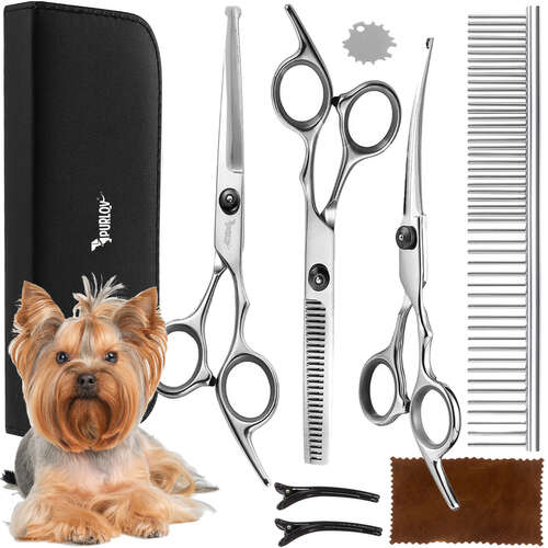 Ciseaux de coupe de cheveux pour chiens Purlov 23186