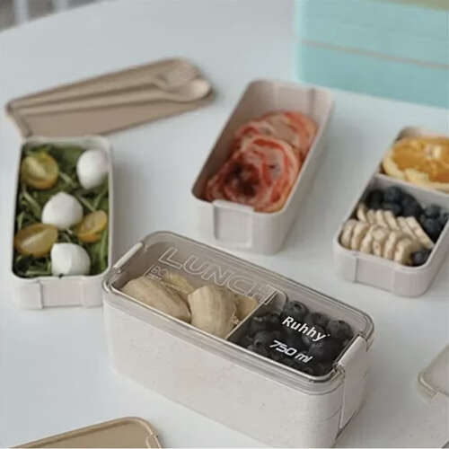 Coffret petit-déjeuner - lunchbox 750ml Ruhhy 24528